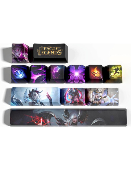 Conjunto de Teclas PBT para Teclados Mecánicos MX Morgana 12 Piezas