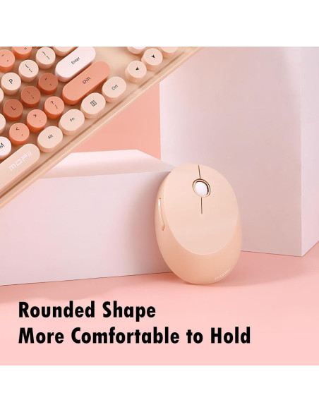 Combo Teclado y Ratón Inalámbrico Lomiluskr 2.4G Colorido