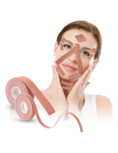 Cinta Facial Levantadora WXYISIVEN 1cm y 2cm x 5m - 2 Rollos