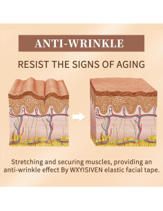 Cinta Facial Levantadora WXYISIVEN 1cm y 2cm x 5m - 2 Rollos 2