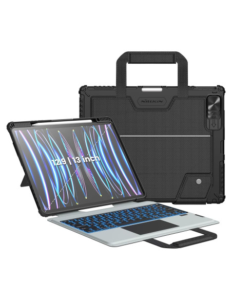Funda de Teclado Retroiluminado Nillkin para iPad Air 13" y Pro 12.9"