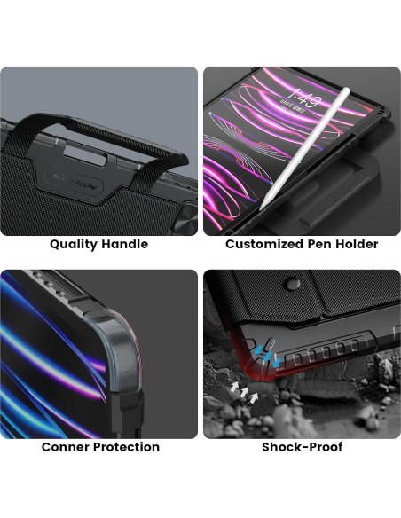 Funda de Teclado Retroiluminado Nillkin para iPad Air 13" y Pro 12.9"
