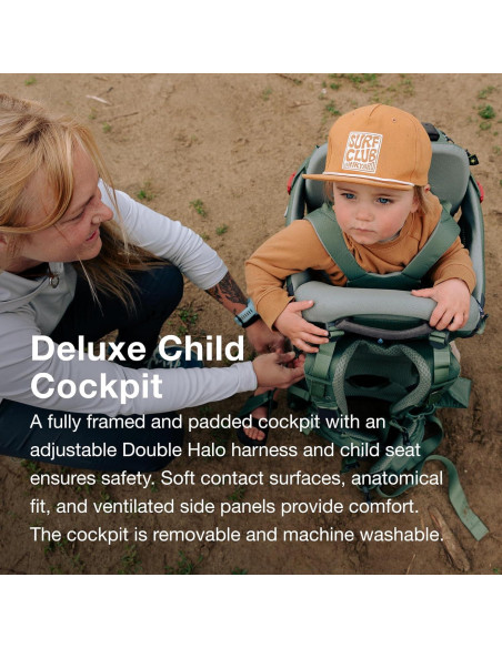 Mochila Portabebés Osprey Poco Premium con Sombrilla UPF 50+