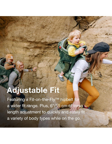 Mochila Portabebés Osprey Poco Premium con Sombrilla UPF 50+