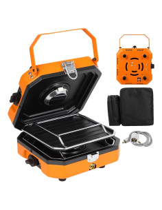 Estufa de Camping Portátil FAHKNS 2 Quemadores 16000 BTU