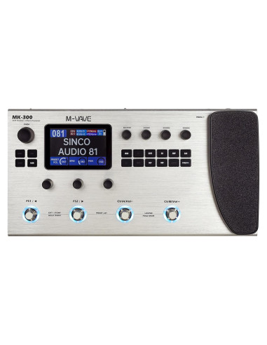 Procesador de Efectos MK-300 de Bajo - 320+ Efectos, 10H Batería