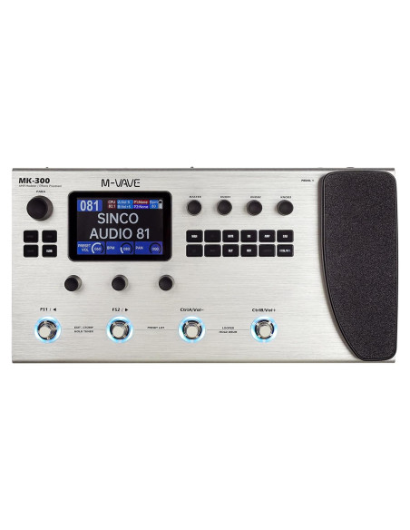 Procesador de Efectos MK-300 de Bajo - 320+ Efectos, 10H Batería