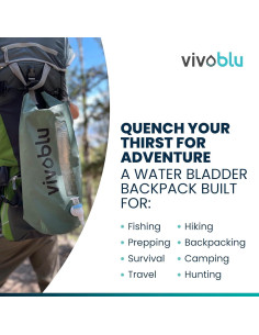 Mochila de Hidratación Vivoblu 10L con Filtro Core Family 2
