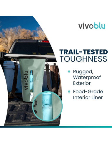 Mochila de Hidratación Vivoblu 10L con Filtro Core Family