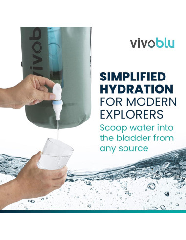 Mochila de Hidratación Vivoblu 10L con Filtro Core Family