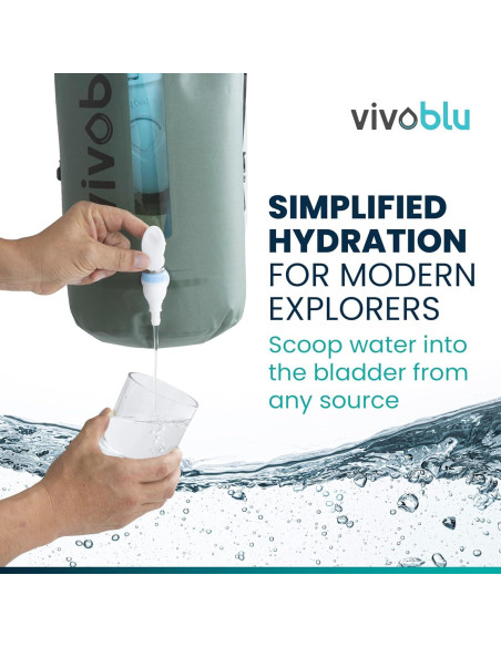 Mochila de Hidratación Vivoblu 10L con Filtro Core Family