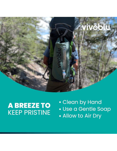 Mochila de Hidratación Vivoblu 10L con Filtro Core Family