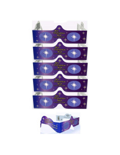 Gafas 3D Holográficas de Navidad - Paquete de 5 Unidades