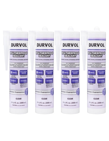 Sellador Impermeable DURVOL 1.16kg para Cocina y Baño