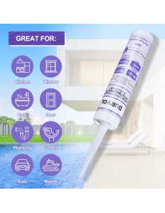 Sellador Impermeable DURVOL 1.16kg para Cocina y Baño 2
