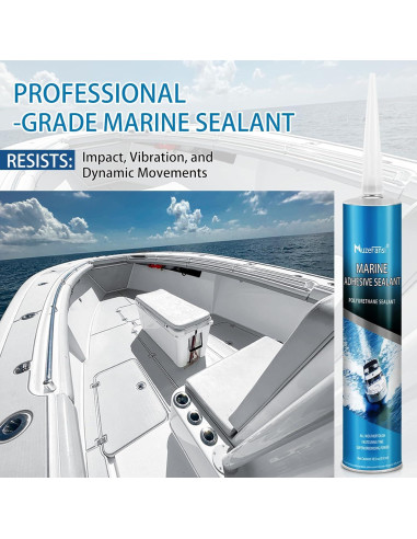 Sellador Marino 5200 MuzeFansi 2 Paquete 10oz Impermeable UV