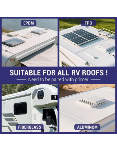 Recubrimiento de Techo RV BingoPaint 3.785L Membrana Impermeable