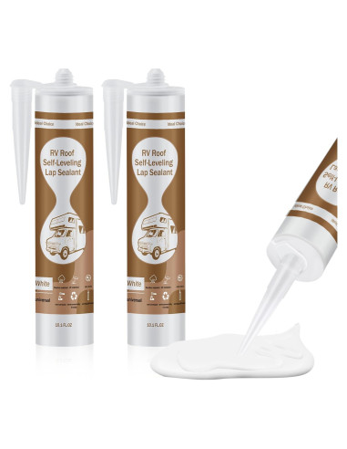Sellador de Techo Autonivelante Dongxw para RV - 2 Paquetes