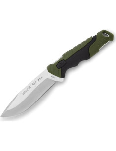 Cuchillo de Caza Pequeña Buck Verde 9.66 cm Acero Inoxidable 2