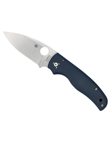 Cuchillo Plegable Spyderco Shaman CPM SPY27 8.89 cm G-10 Azul