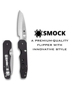 Cuchillo Plegable Spyderco Smock 8.76 cm Acero CPM S30V 2
