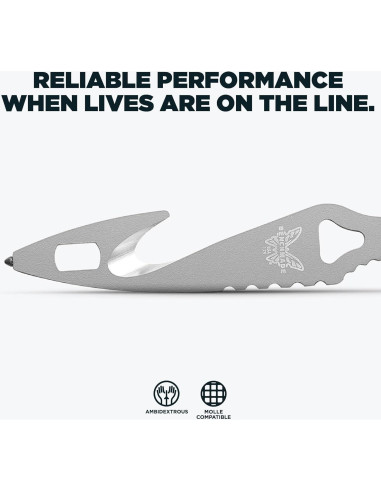 Herramienta de Rescate Benchmade SOCP 179 con Funda Negra