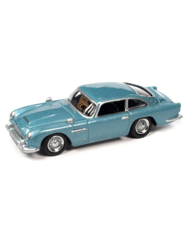 Johnny Lightning 1966 Aston Martin DB5 Azul Metálico 1/64