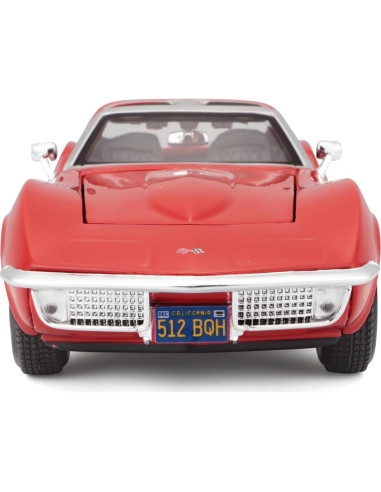 Maisto Chevrolet Corvette 1970 Diecast 1:24 Rojo