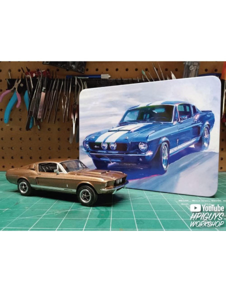 Modelo a Escala AMT 1967 Shelby GT350 1:25 Sin Pintar