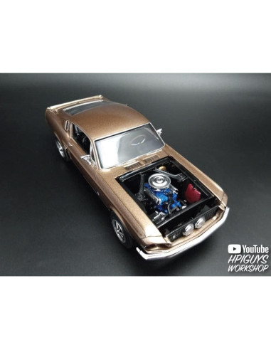Modelo a Escala AMT 1967 Shelby GT350 1:25 Sin Pintar