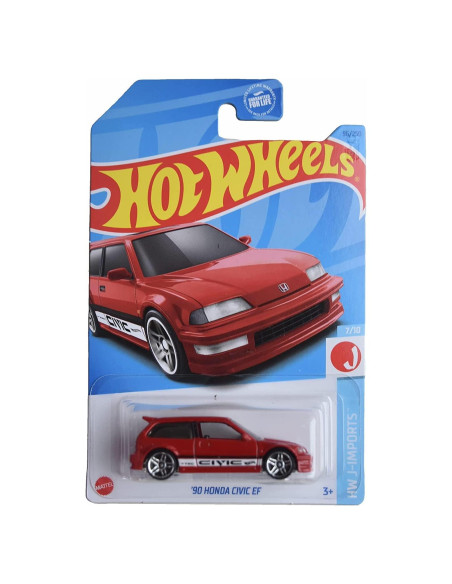 Hot Wheels Honda Civic EF 1:64 Mattel J-Imports