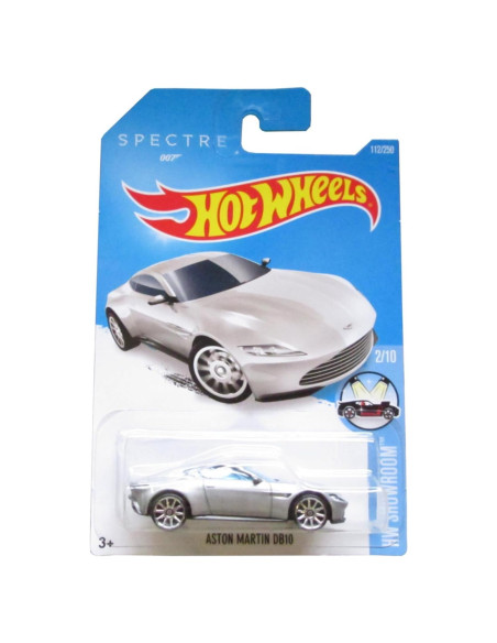 Hot Wheels Aston Martin DB10 1:64 James Bond 007 Plata
