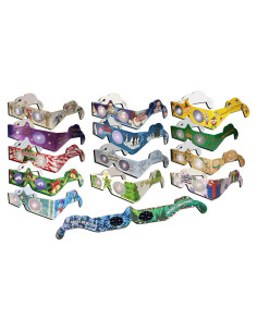 Gafas 3D de Navidad HolidayEyes 25 Pares - Santa y Más