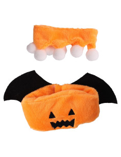 Conjunto Ropa Halloween Muñecas 17cm Sinbana Naranja