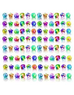 48 Anillos LED Iluminados OLUPP para Fiestas Brillantes