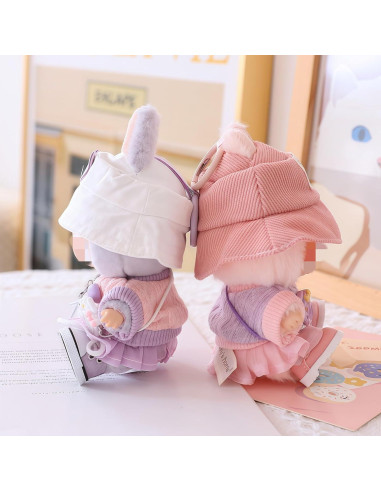 Conjunto Ropa para Muñeca 17cm Xinbalove 5 Piezas Kawaii
