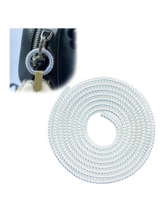 Bobina Antipérdida para Llavero de Muñeca Adehevio 1.49m Blanco