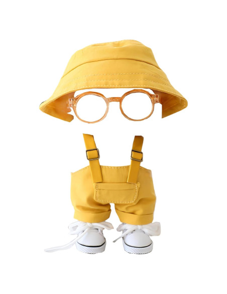 Ropa de Muñeca Labubu Amarillo 15cm y 17cm - Pantalones y Accesorios