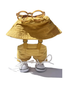 Ropa de Muñeca Labubu Amarillo 15cm y 17cm - Pantalones y Accesorios 2