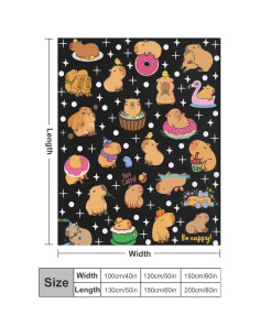 Manta de Franela TOHTWAG 50x40 cm para Niños - Suave y Ligera 2