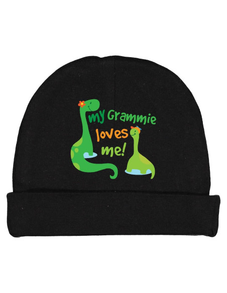 Gorro Beanie Dinosaurio para Bebé Inktatastic - Negro
