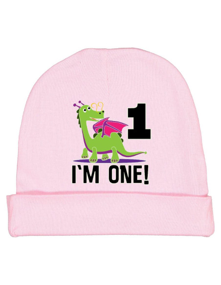 Atuendo de Primer Cumpleaños Niña Inktastic Gorro Dragón Rosa