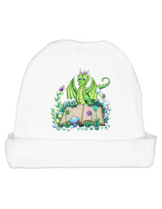 Gorra Beanie Bebé Inktastic Dragón de Primavera Algodón