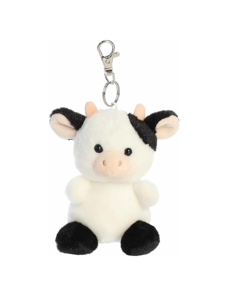 Peluche Clip-On Aurora Sweetie Cow 10 cm - Ideal para Niños y Adultos Peluche Clip-On Aurora Sweetie Cow 10 cm - Ideal para Niños y Adultos