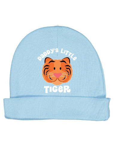 Gorro de bebé tigre pequeño Inktastic 100% algodón