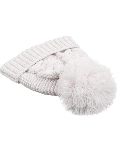 Gorro de Punto de Invierno JANGANNSA para Bebé 0-3 Años con Pompón