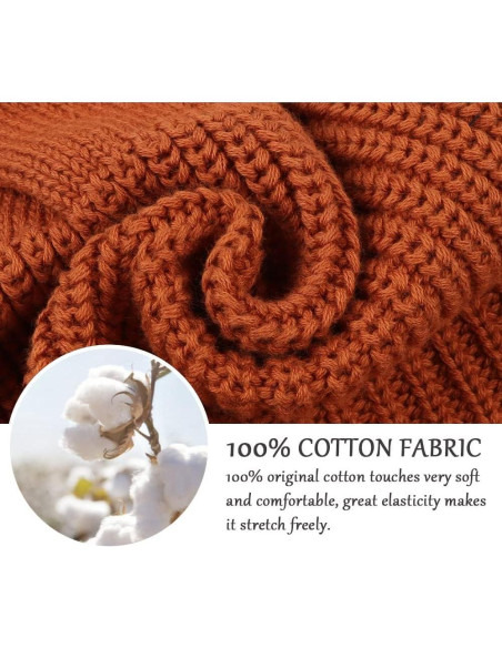 Gorro de Bebé Tejido JANGANNSA Invierno 0-5 Años Algodón