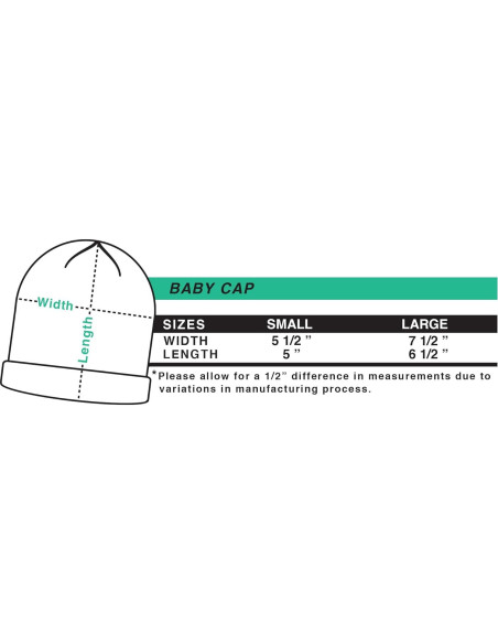 Gorro de bebé blanco con gato - Inktastic KiniArt