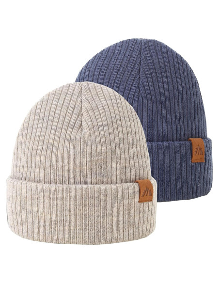 Gorro de Invierno para Bebé Gato de Luna 2PCS Suave 0-2 Años