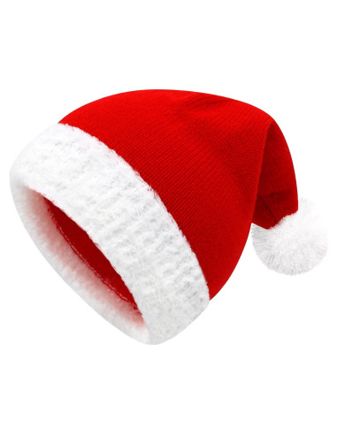 Sombrero de Santa para Bebé Rojo y Blanco - 6 a 24 Meses